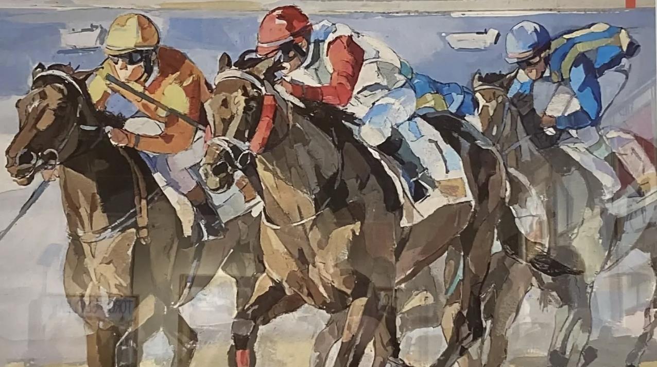 Poster of the Sanlucar de Barrameda Horse Race